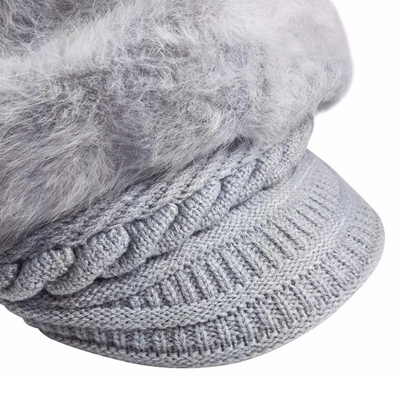 Women Wool Slouchy Beret Hat - Picture 2 of 4